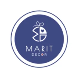 Marit Decor logo – interior decor brand promoted by Virall Stance, a creative digital marketing company based in Delhi NCR